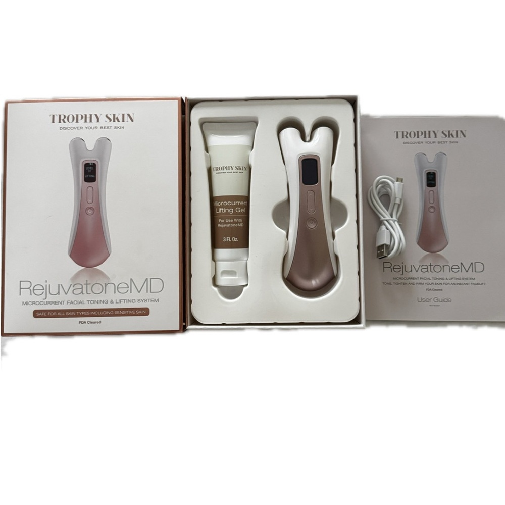 Trophy Skin RejuvatoneMD Microcurrent Facial Toning System